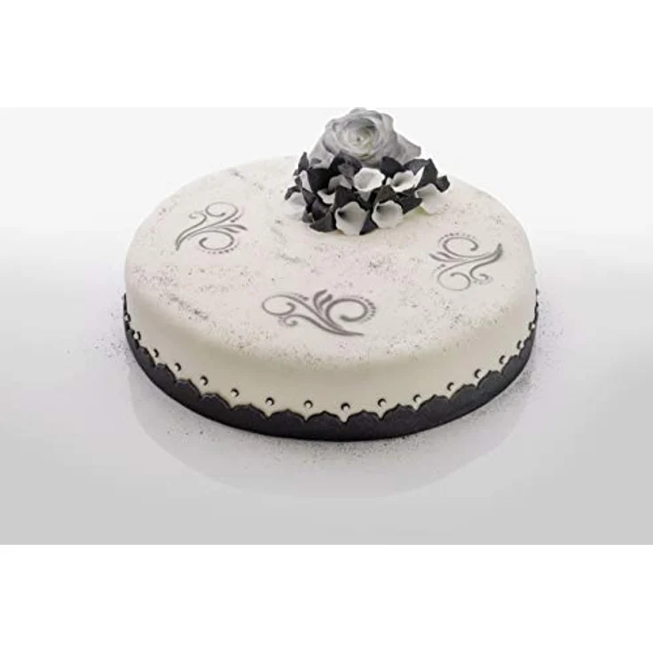 Zenker Springform Ø 26 cm CREME NOIR, Backform mit Flachboden und Auslaufschutz aus Stahlblech, runde Kuchenform mit keramisch verstärkter Antihaftbeschichtung (Farbe: Crème-Anthrazit), Menge: 1 Stück – Bild 5