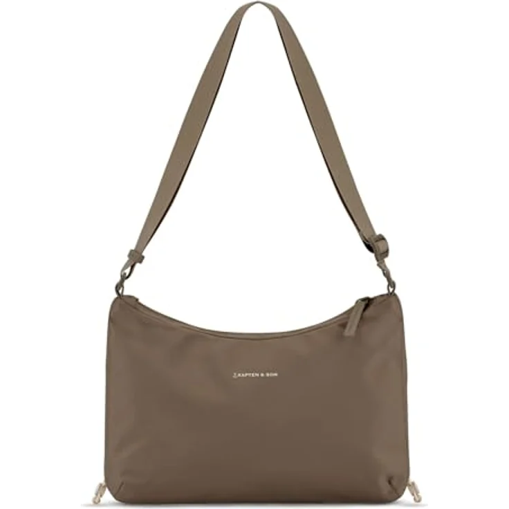 Kapten & Son Skara Umhängetasche, 34.5 cm, 100% PET, braun – Bild 1
