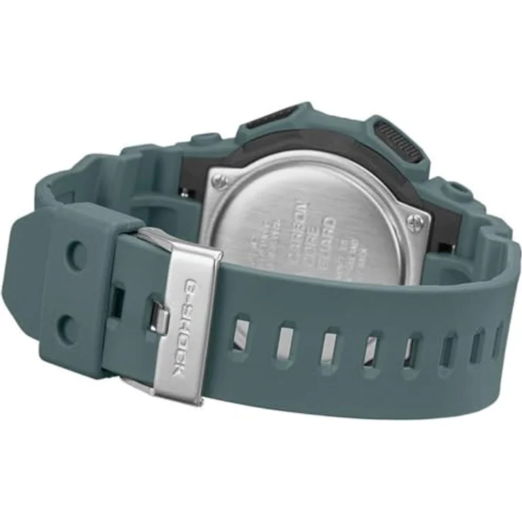 CASIO G-SHOCK Chronograph, Quarzuhr, digital, Herrenuhr, Resinband, 20 bar Wasserdichte, schwarz – Bild 3