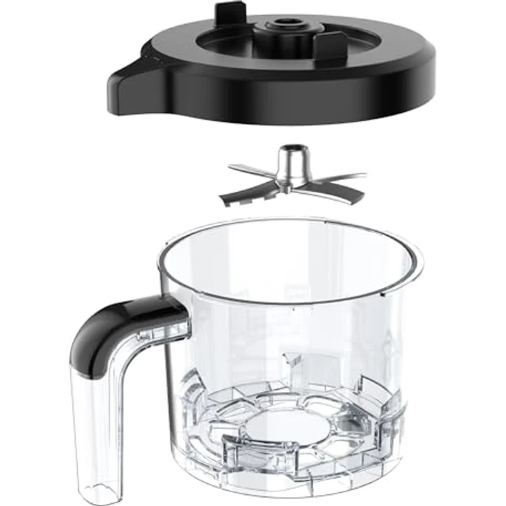 Hagenuk Ice Twist Deluxe ICM-500.05LB, Eiscreme und Dessertmaschine mit 800W, 2x500ml Becher und 10 Automatikprogrammen – Bild 5