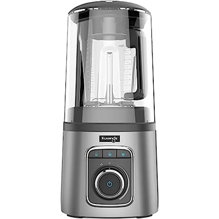 Kuvings SV500 Vakuum-Standmixer, hohe Leistung, 1500 W, 32000 U/min, Grau