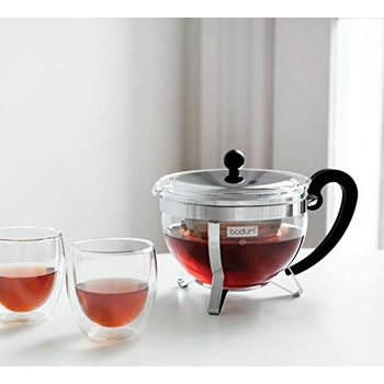 Bodum Chambord 1921-16-6 Teebereiter, Edelstahlfilter