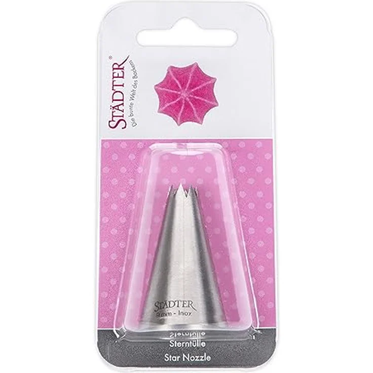 Städter Spritztülle, Edelstahl, Silber, 9 mm – Bild 6