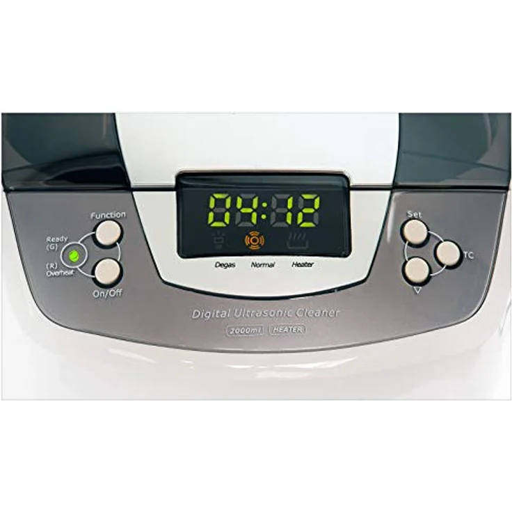 DEMA Ultraschallreiniger Ultraschallbad Digital Heizung 2L – Bild 3