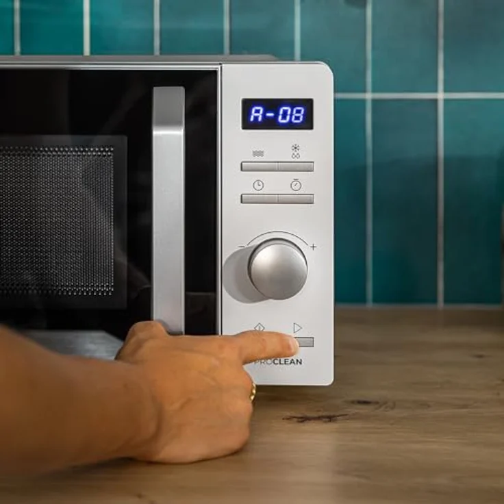 Cecotec Mikrowelle Proclean 5010 Inverter White, 700W, 19 Liter Fassungsvermögen, 5 Leistungsstufen, 8 Programme – Bild 5