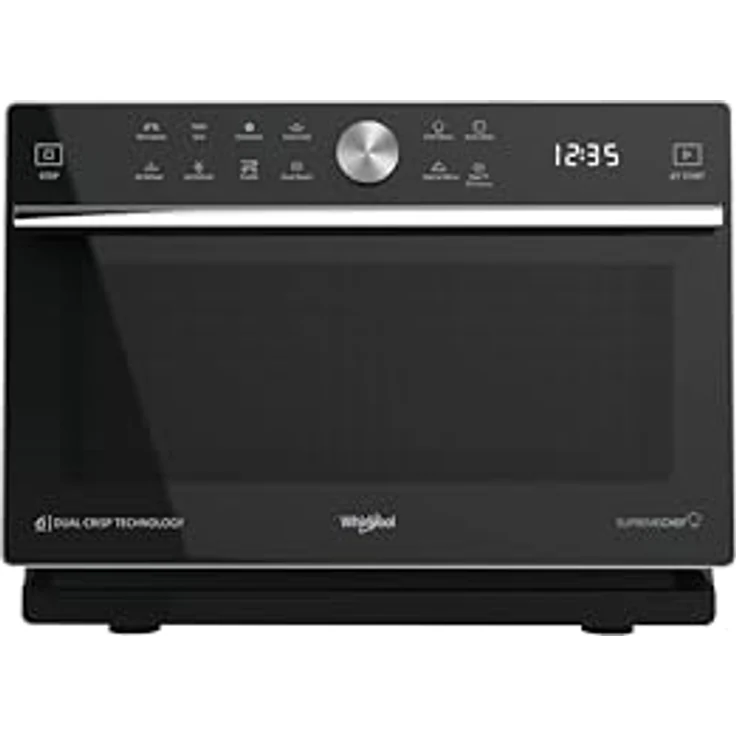 Whirlpool Micro C/Grill 33 l vent crisp 6sen mwsc933sb, Mikrowelle mit 220.0 Watt, 33.0 Liter Kapazität, Glas Stahl – Bild 1