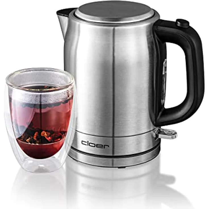 Cloer 4519 Wasserkocher 1L aus Edelstahl, 1 Liter – Bild 5