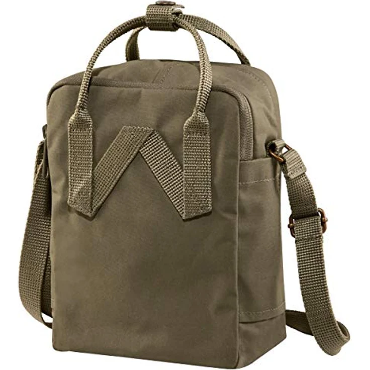 Fjällräven Kånken Sling Umhängetasche, braun, aus Vinylon F, 15 x 20 x 11 cm, verstellbarer Schultergurt, Handyfach – Bild 2