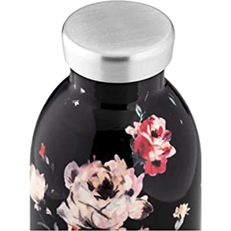24 Bottles Clima Bottle Isolierflasche aus lebensmittelechtem Edelstahl in der Farbe Ebony Rose, 500ml – Bild 2