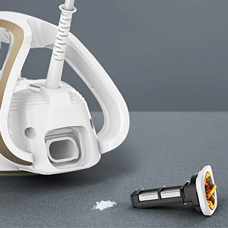 Tefal Dampfbügeleisen FV8042 Puregliss Dampfbügeleisen, ausgezeichnete Gleiteigenschaften, Entkeimende Dampfkraft, präzise Spitze – Bild 4