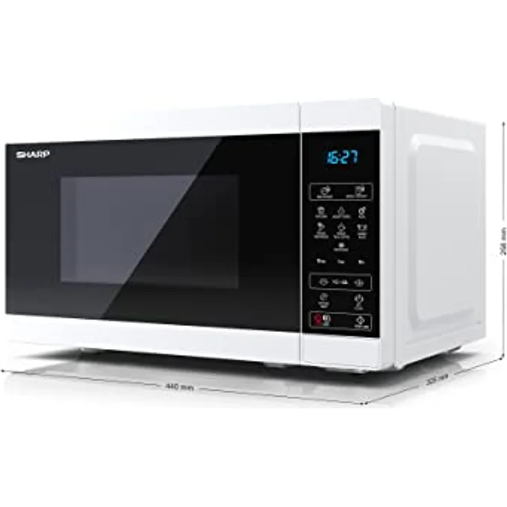 Sharp YC-MS02EW Mikrowelle, Standgerät – Bild 2