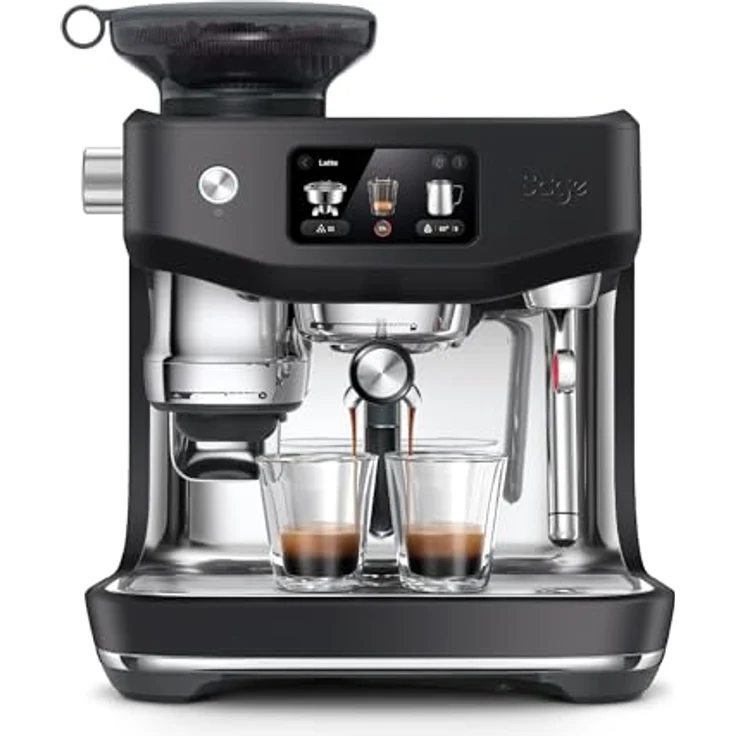 Sage the Oracle Jet Trüffelschwarz Halbautomatische Espressomaschine – Bild 1