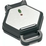 Essge Bobby, Waffeleisen, Schwarz, Silber