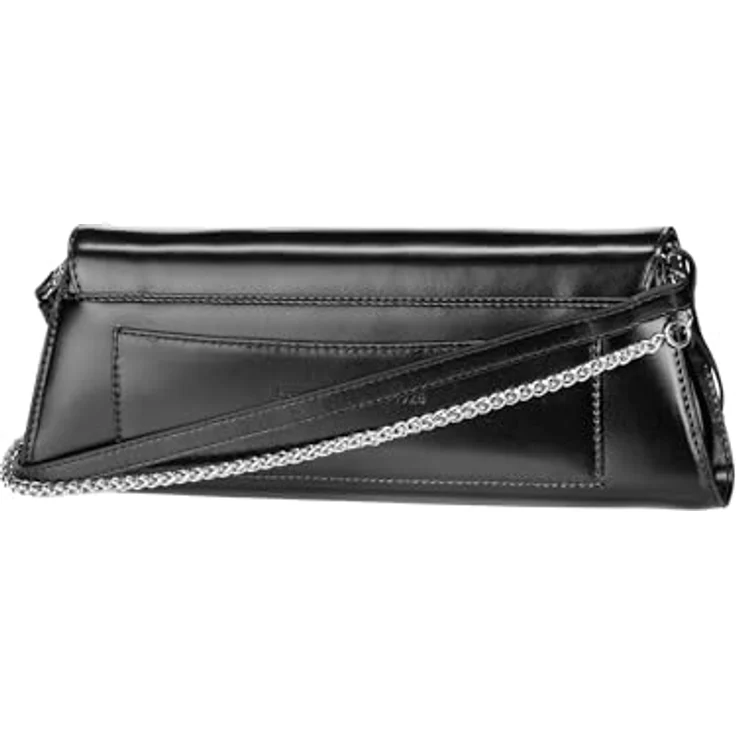 Picard Clutch Rome, Handtasche aus Rindleder mit zeitlosem Design, Schwarz – Bild 2