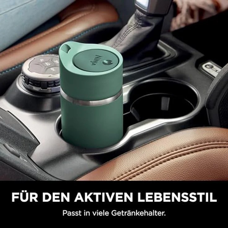Ninja 300 ml Sip Perfect Thermosflasche für Heißgetränke, BPA-frei, spülmaschinenfest, Grün – Bild 4