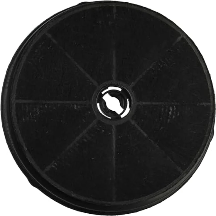 vhbw Aktivkohlefilter kompatibel mit CDA CTA9SS, CTA6SS, MX9SS, MX6SS, EVP91, EVP61, EVG9, EVG6SS, CTE6 Dunstabzugshaube - 19 cm, schwarz – Bild 3