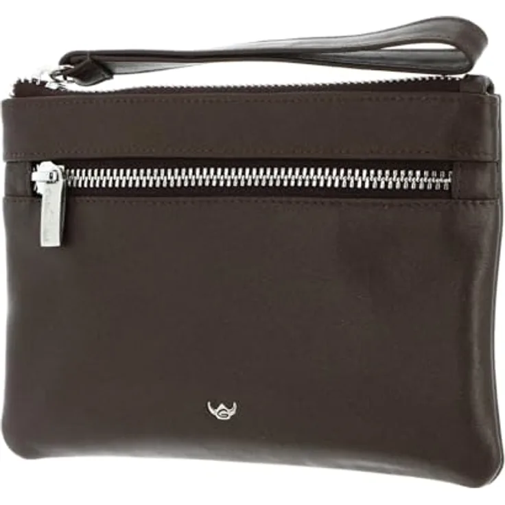 Golden Head Valencia, Handtasche für Herren mit RFID Schutz, Leder, 18 cm, Bronze