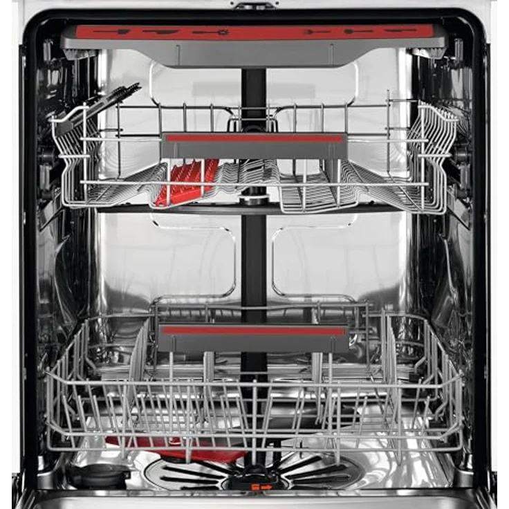 AEG FSK64907Z Vollintegrierter-Geschirrspüler / Serie 6000 mit SatelliteClean / 60cm / AirDry - perfekte Trocknungsergebnisse / C / energiesparend / MaxiFlex Besteckschublade / QuickSelect Display – Bild 2