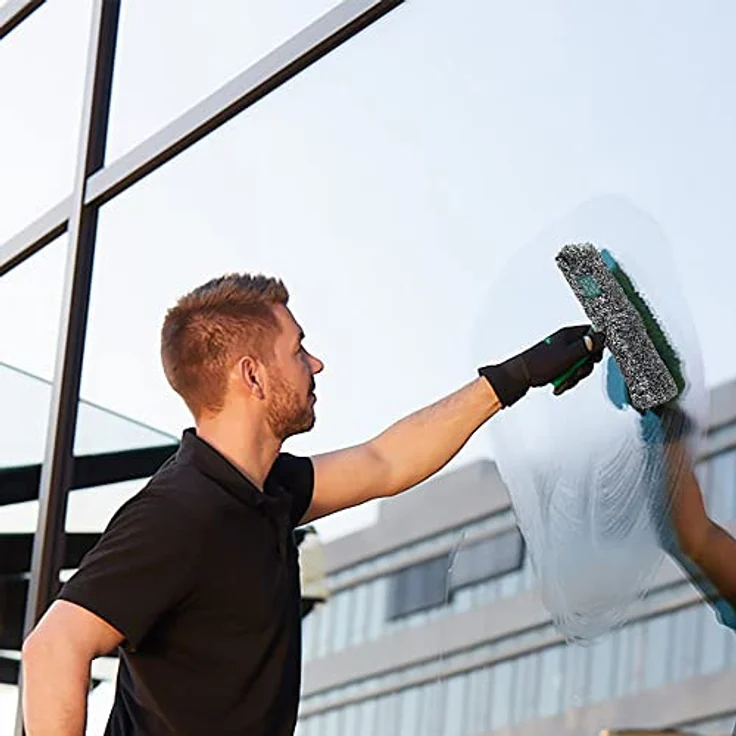 Unger BC350 Einwascher ErgoTec komplett 35 cm Fensterwischer mit ErgoTec Trägerteil und Power Bezug, Alu-Trägerteil – Bild 8