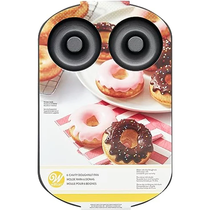 Wilton Donutform mit 6 Mulden, Backform für Donuts – Bild 5