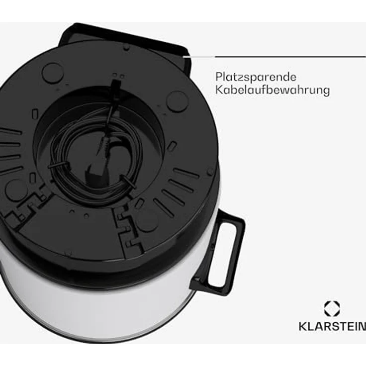 Klarstein Biggie Digital Einkochtopf, 27L Edelstahl, 1800W, Heizgetränkespender mit Digitaldisplay und Zapfhahn – Bild 8
