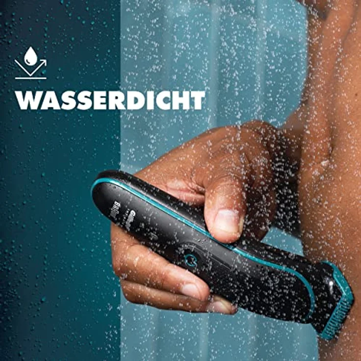 Braun Gillette INTIMATE Trimmer i5, Elektrorasierer für den Intimbereich mit SkinFirst-Technologie, kabellos und wasserdicht, Schwarz – Bild 3