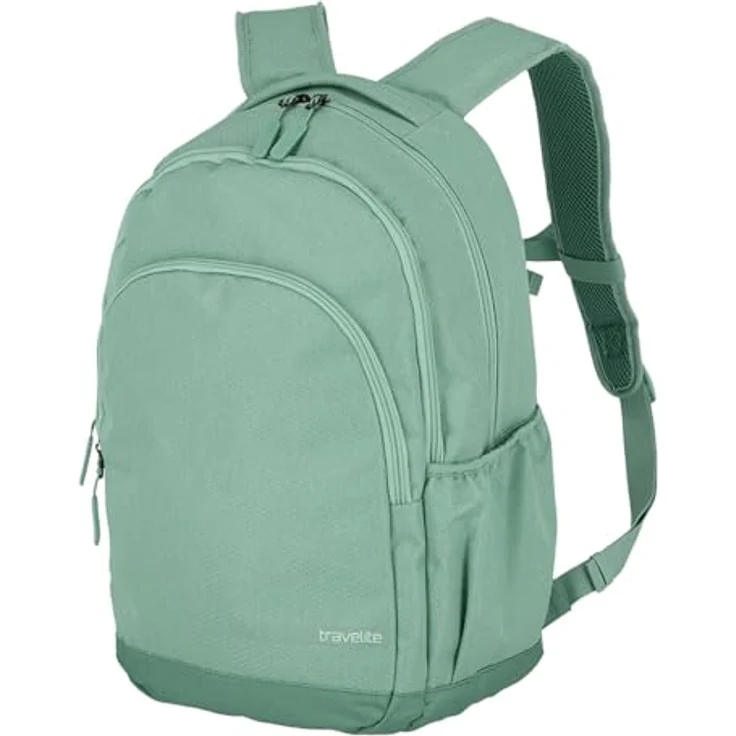 Travelite Kick Off Rucksack 45 cm mit Laptopfach, salbeigrün, 100% Polyester, 31 cm x 16 cm x 45 cm – Bild 4