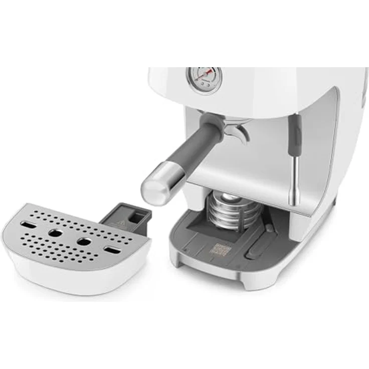 Smeg ECF03WHEU, Premium Siebträgermaschine im 50’s Style, weiß, mit Cold-Brew-Funktion und 15bar Pumpendruck – Bild 9