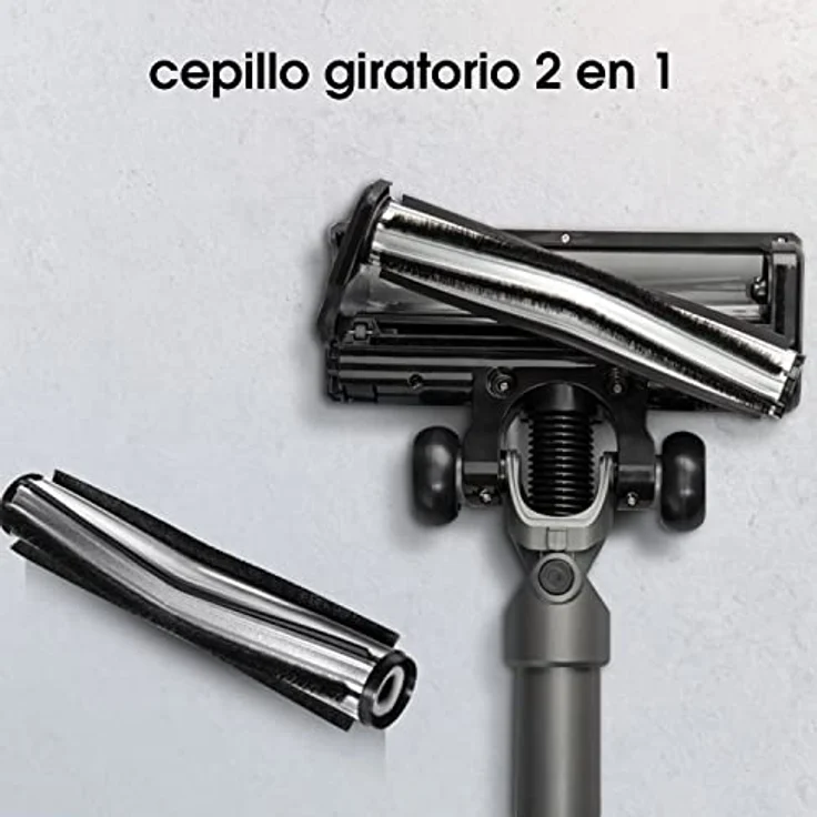 Hisense HVC6464A Kabelloser Besensauger, 25,2 V, Laufzeit bis zu 60 Minuten, LED-Anzeige, Zubehör zum Saugen und Schrubben von Böden mit Mop-Bürste – Bild 4