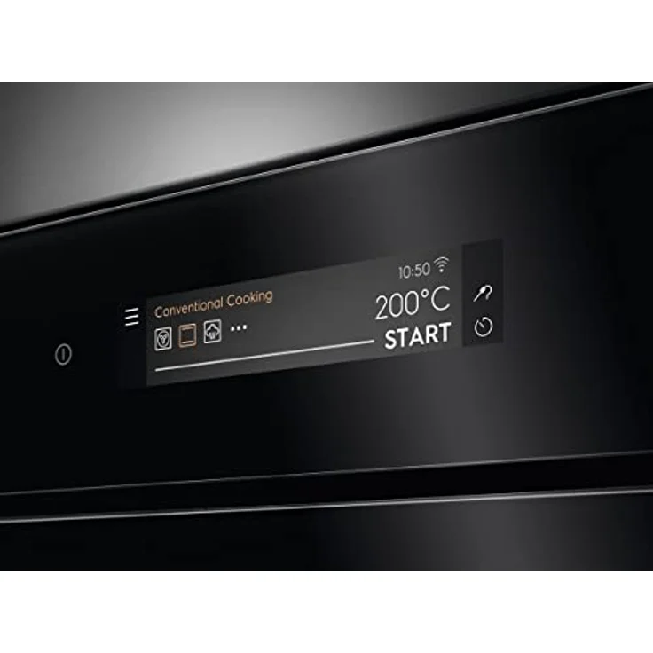 AEG BSK898330T Dampfbackofen/Serie 9000 mit SteamPro/WiFi-Vernetzung/Dampfreinigung/Kerntemperatursensor/SoftClosing Touch-Bedienung Grillfunktion Display mit Uhr Kindersicherung A++ Matt Black – Bild 2