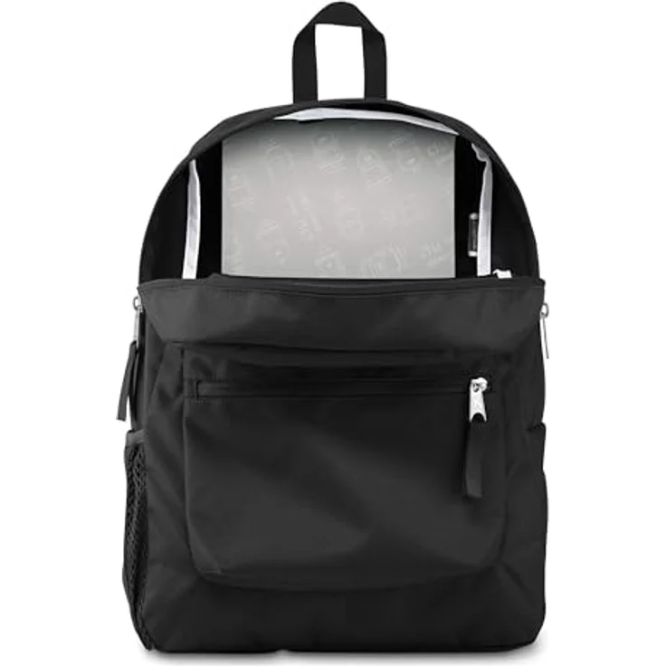 Jansport Cross Town Freizeitrucksack, mit gepolstertem Rücken, großem Hauptfach und Organizer-Tasche – Bild 2