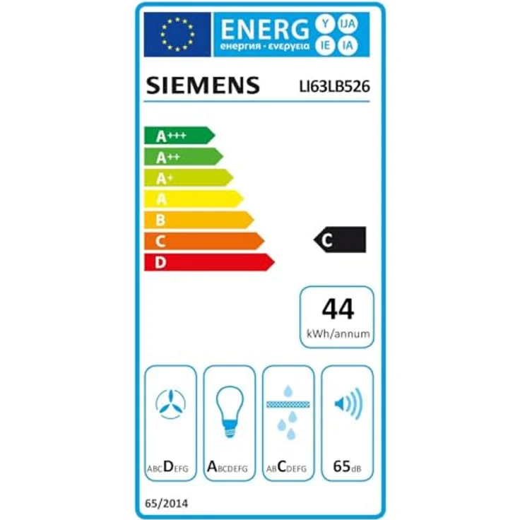 Siemens LI63LB526 Flachschirmhaube, silbermetallic, mit 2 Leistungsstufen und LED-Beleuchtung – Bild 18