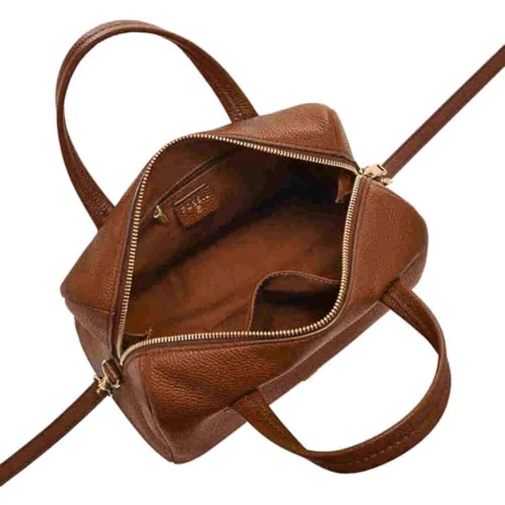 Fossil Lainey Handtasche, Leder, 25 cm, mit mehreren Fächern und verstellbarem Umhängeriemen – Bild 3