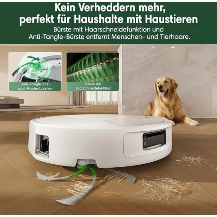 iRobot Roboter Staubsauger Combo 775 - White, 30.000 Pa Saugkraft, automatische Mopp-Reinigung, geeignet für Tierhaushalte – Bild 8