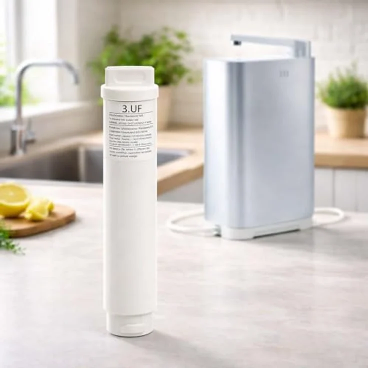 Naturewater UF-UF01 Ultrafilter, 0,01 µm, 2 l/min, für Wasseraufbereitung und Osmoseanlagen, Trinkwasserfilter, einfache Installation – Bild 2
