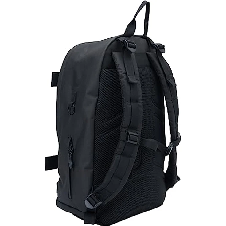 DC Shoes Alpha Tagesrucksack für Männer, 23 L Volumen, gepolstertes Laptopfach, recyceltes Polyester, schwarz – Bild 3