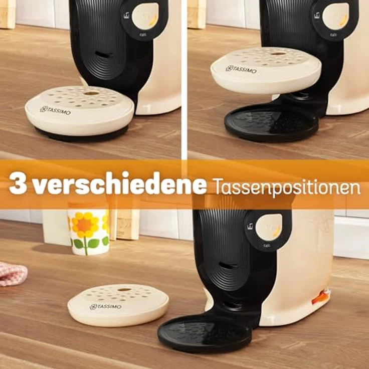 Bosch TAS117E Tassimo-Kapselmaschine, Getränkevielfalt, INTELLIBREW-Technologie, kompakt, erhältlich in vielen attraktiven Farben – Bild 9