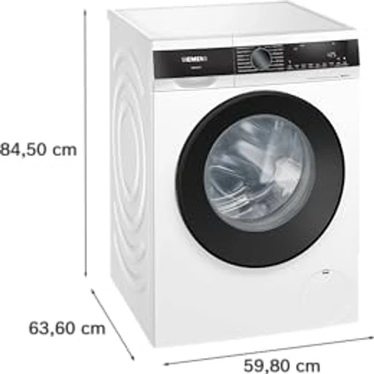 Siemens WG44G2Z40 iQ500 Waschmaschine 9kg, 1400 u/min, Antiflecken-System, smartFinish für weniger Bügeln, Schneller Waschen mit speedPack L, waterPerfect Plus, Nachlegefunktion, LED-Display, aquaStop – Bild 4