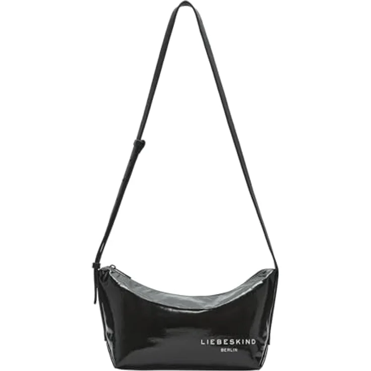 Liebeskind Berlin Crossbody Umhängetasche ELVIRA RAIN, aus Baumwolle und Polyurethan, schwarz, 26 cm x 19 cm x 11 cm – Bild 4