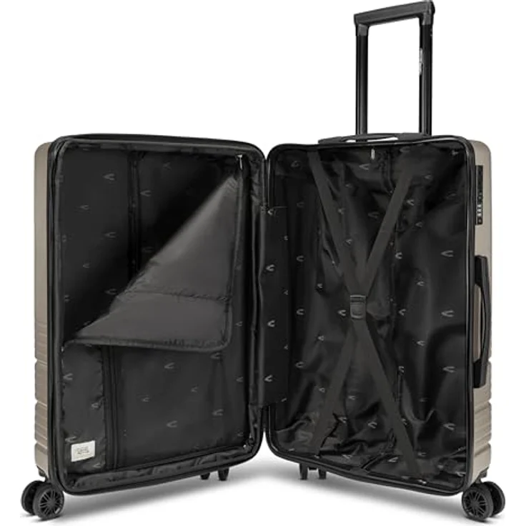 camel active Check-in Koffer Hanoi, mittelgroßer Trolley 41 x 27 x 65 cm, stoßfestes ABS Material, erweiterbar, Teleskopgriff, 65 Liter Volumen – Bild 4