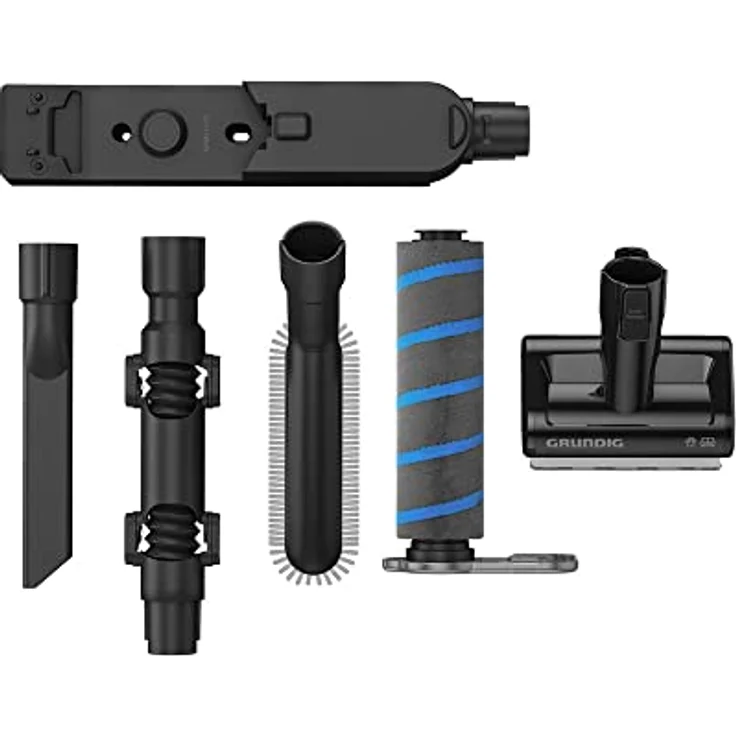 Grundig VCP 9131 Handstaubsauger, 60 min Akkubetrieb, Akkuwechsel-Option, schwarz – Bild 6