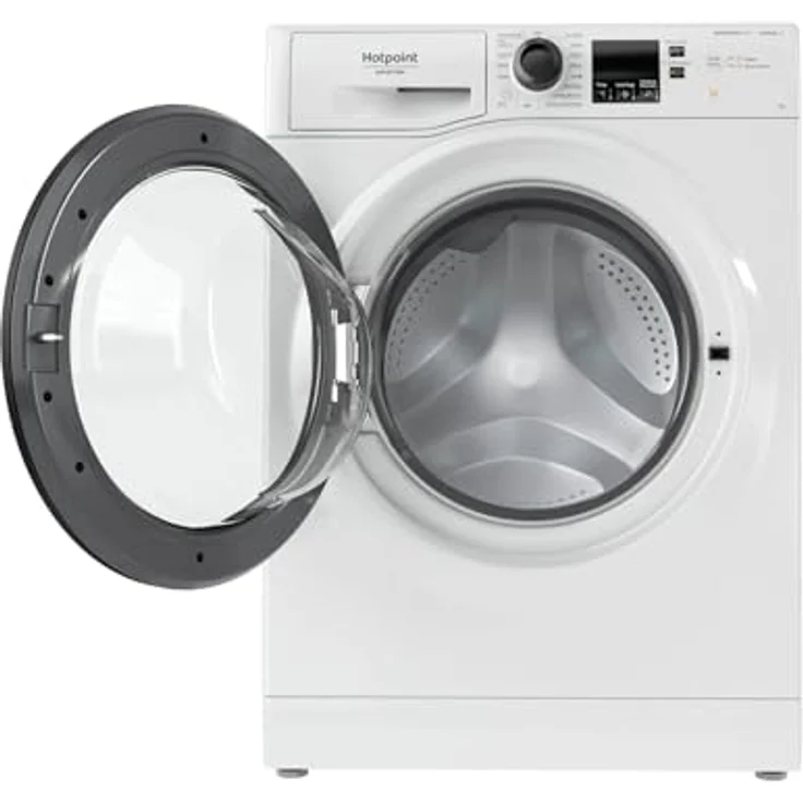 Hotpoint NF746WK IT, Frontlader Waschmaschine mit 7 kg Kapazität, 1400 RPM, Energieeffizienzklasse A, Weiß – Bild 6