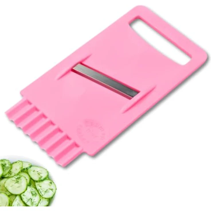 Buchsteiner Gemüsehobel, Steel, rosa, 17cm – Bild 2