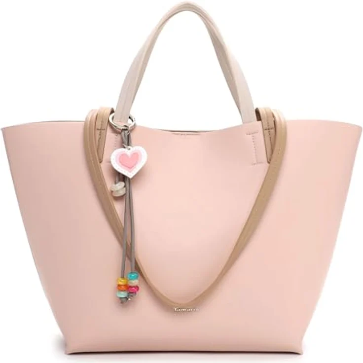 Tamaris Keshia Shopper Tasche, 48 cm, rosa, 100% Polyurethan – Bild 3