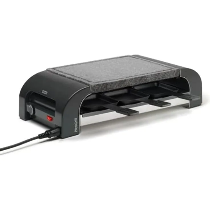 Stöckli Raclette PizzaGrill for6 Hotstone - für 6 Personen, 1200 W