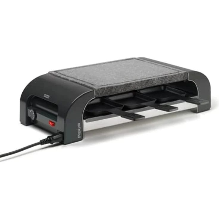 Stöckli Raclette PizzaGrill for6 Hotstone - für 6 Personen, 1200 W – Bild 1