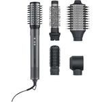 SEVERIN 5-in-1 Airstyler, Ionen Föhn mit Airflow Technologie, 1.500 W, anthrazit