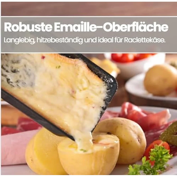 Steba 380005 Universal Raclette-Pfännchen 4er Set – Bild 4