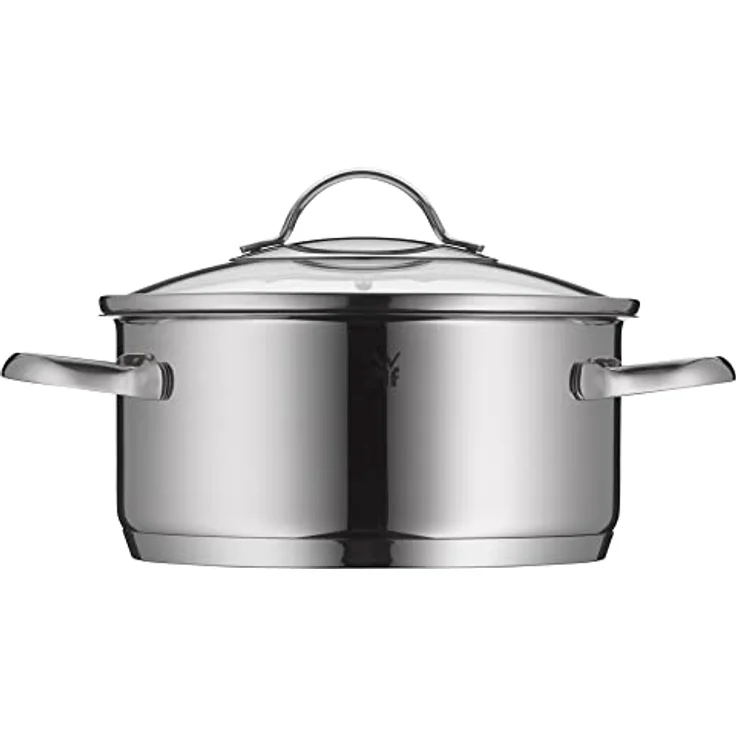 WMF Provence Plus Kochtopf klein 16cm, Glasdeckel, Bratentopf Induktion 1,5l, Cromargan Edelstahl poliert, unbeschichtet, backofengeeignet - Preisvergleich – Bild 3
