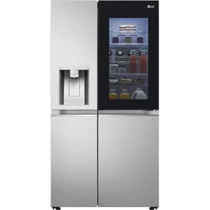 LG GSXE90MBDD Kühl-Gefrier-Kombination, Side-by-Side, 628 Liter, Metal Sorbet, Smart Inverter Compressor®, Door-in-Door® – Bild 2